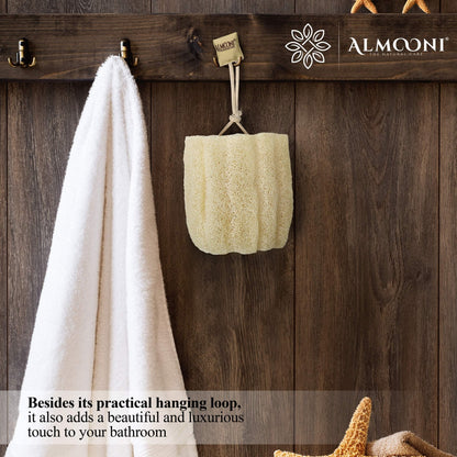 The Tribalist - Aloomi: Exfoliating Body Scrubber Made of Natural Egyptian Loofah Sponge