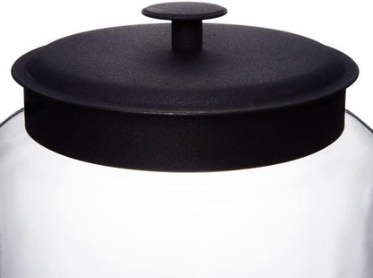 The Tribalist - Anchor Hocking: 48oz Montana Jar with Black Lid