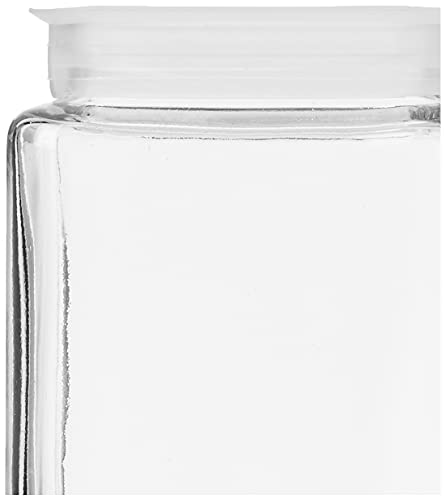 The Tribalist - Anchor Hocking: All-Clear Glass Stackable Jars (2 Quarts)