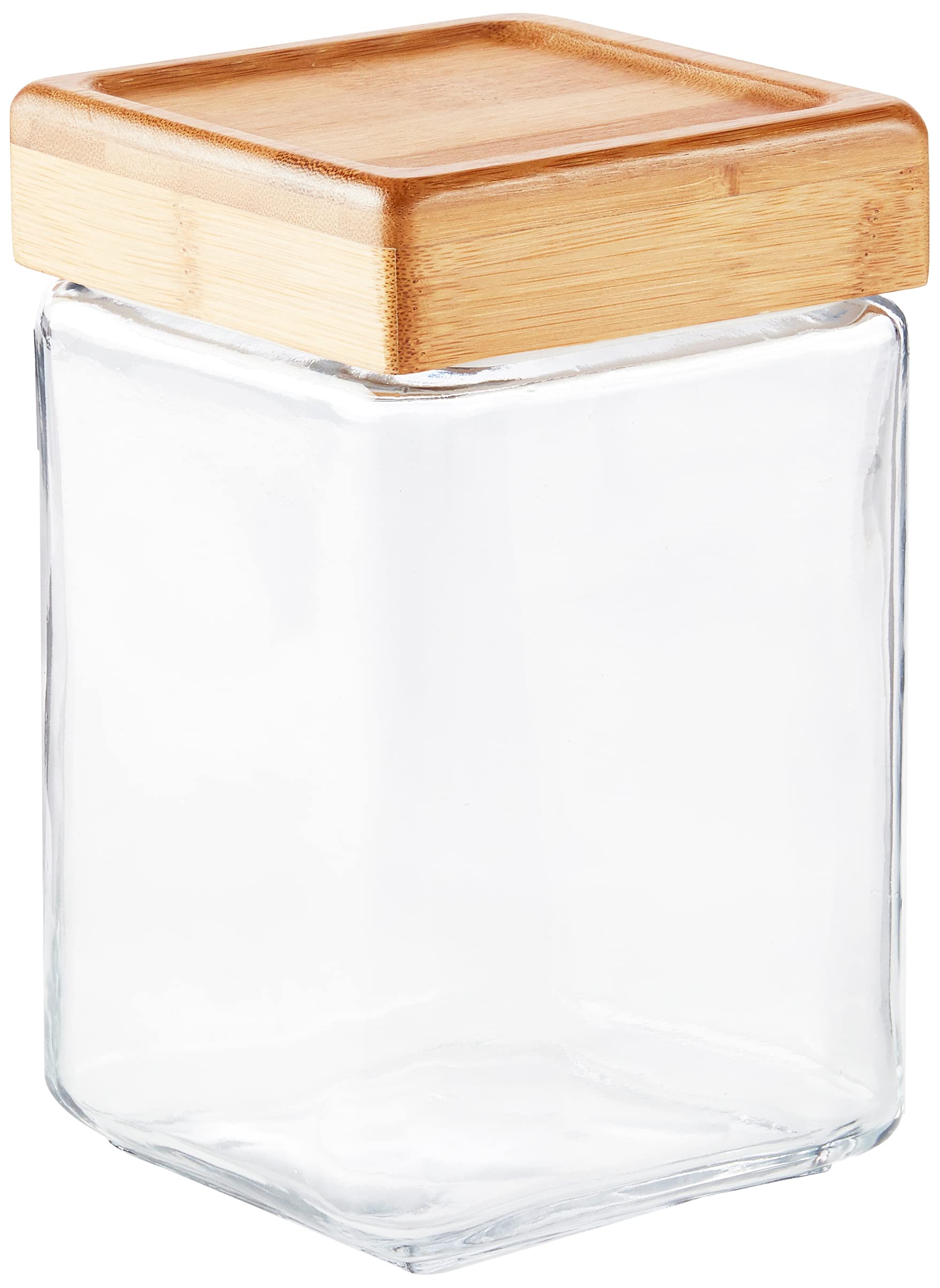 The Tribalist - Anchor Hocking: All-Clear Glass Stackable Jars (2 Quarts)