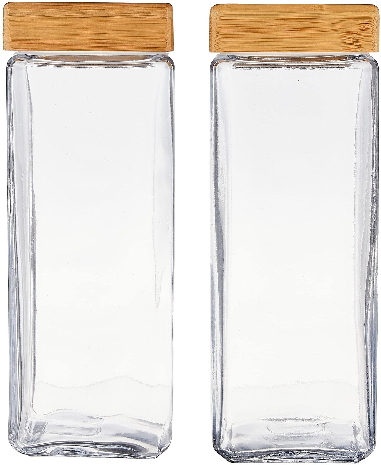 The Tribalist - Anchor Hocking: Clear Glass Stackable Jars