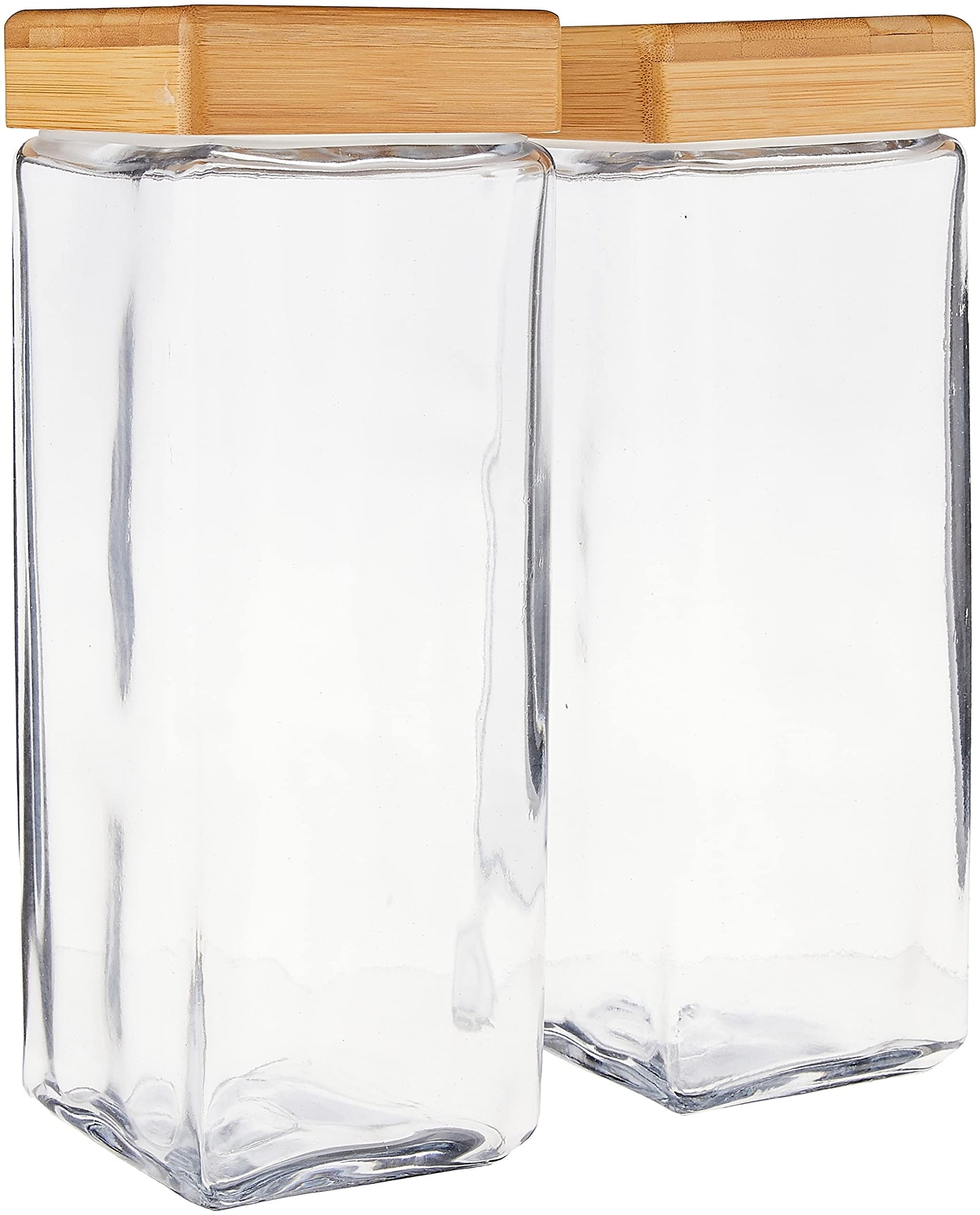 The Tribalist - Anchor Hocking: Clear Glass Stackable Jars