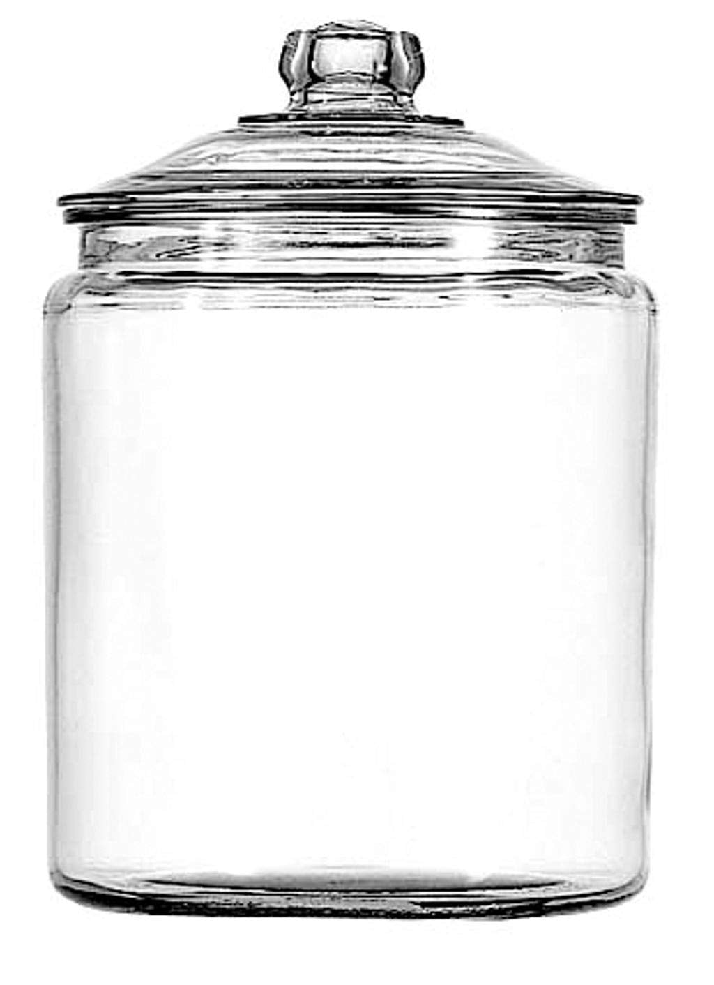 The Tribalist - Anchor Hocking: Heritage Hill Glass Jar With Lid