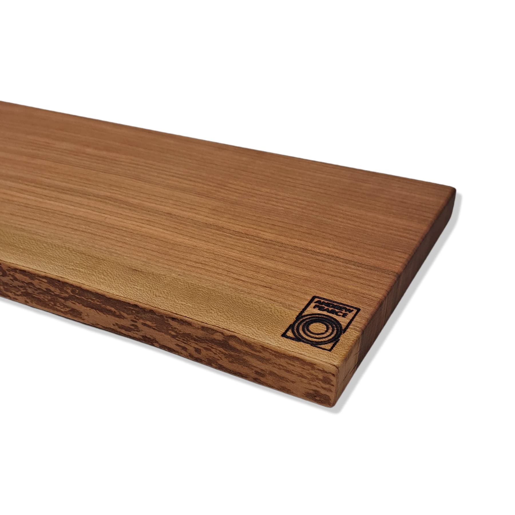 The Tribalist - Andrew Pearce: Single Piece Live Edge Wood No Glue Cutting Board