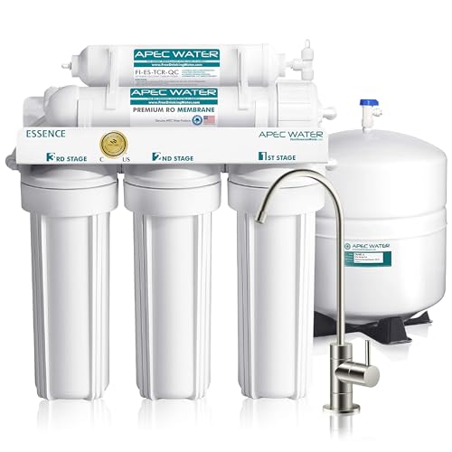 The Tribalist - APEC WATER: Essence Series Top Tier Alkaline Reverse Osmosis Under Sink Drinking Water Filter System