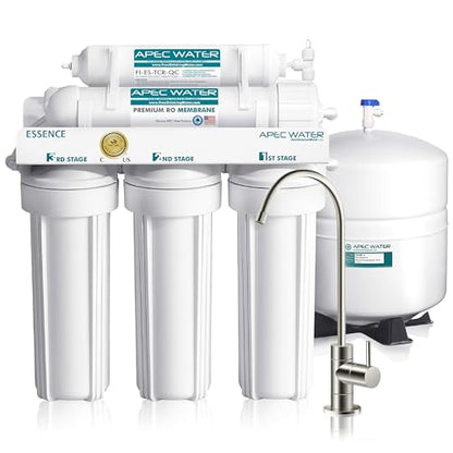 The Tribalist - APEC WATER: Essence Series Top Tier Alkaline Reverse Osmosis Under Sink Drinking Water Filter System