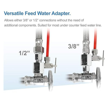 The Tribalist - APEC WATER: Essence Series Top Tier Alkaline Reverse Osmosis Under Sink Drinking Water Filter System