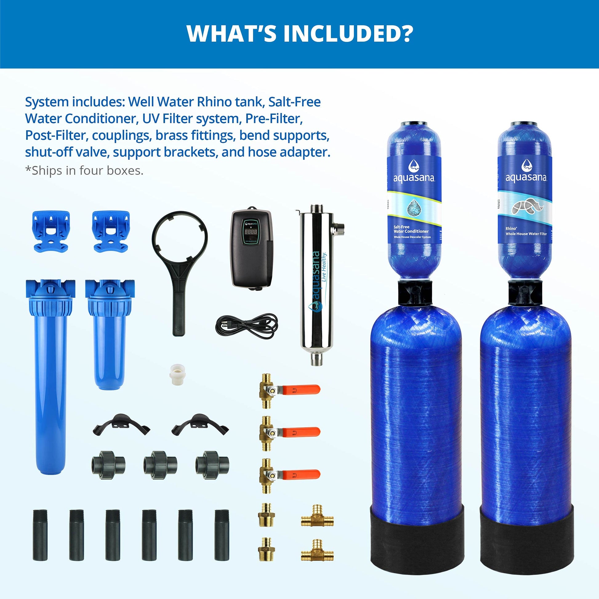 The Tribalist - Aquasana: EQ-1000-AST-UV Whole House Water Filter System