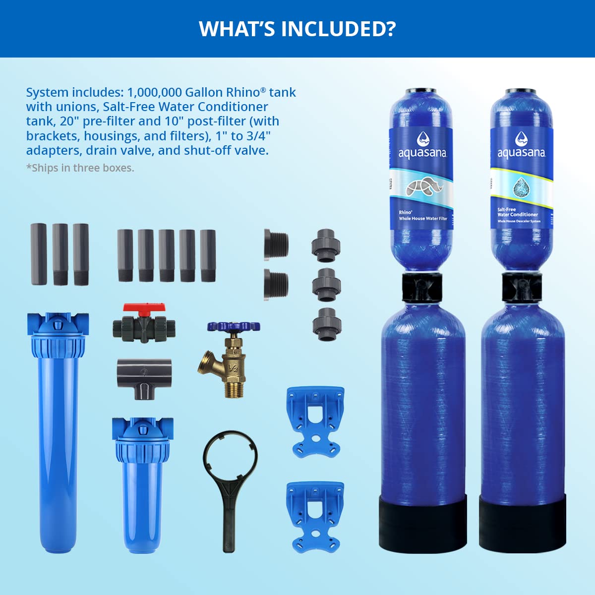 The Tribalist - Aquasana: EQ-1000-AST-UV Whole House Water Filter System