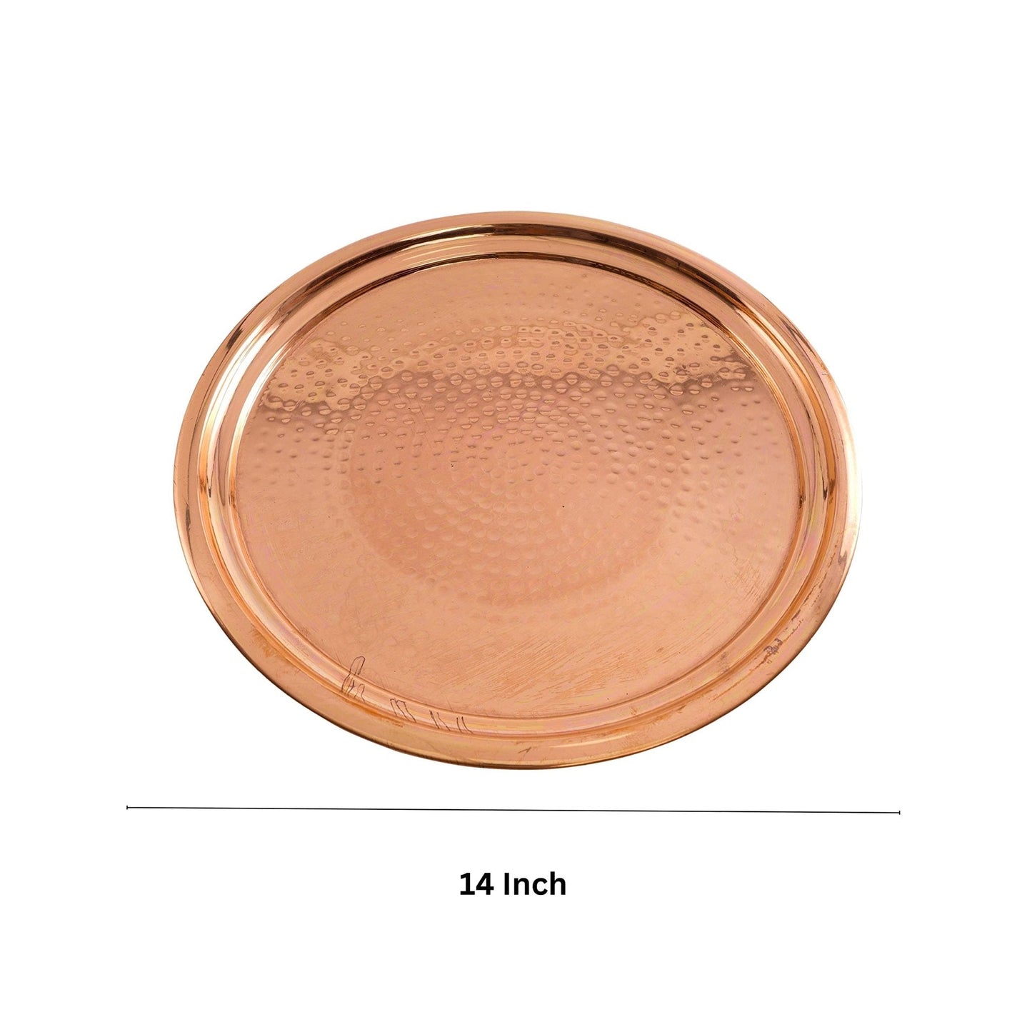 Aruma: Copper Serving Tray - The Tribalist