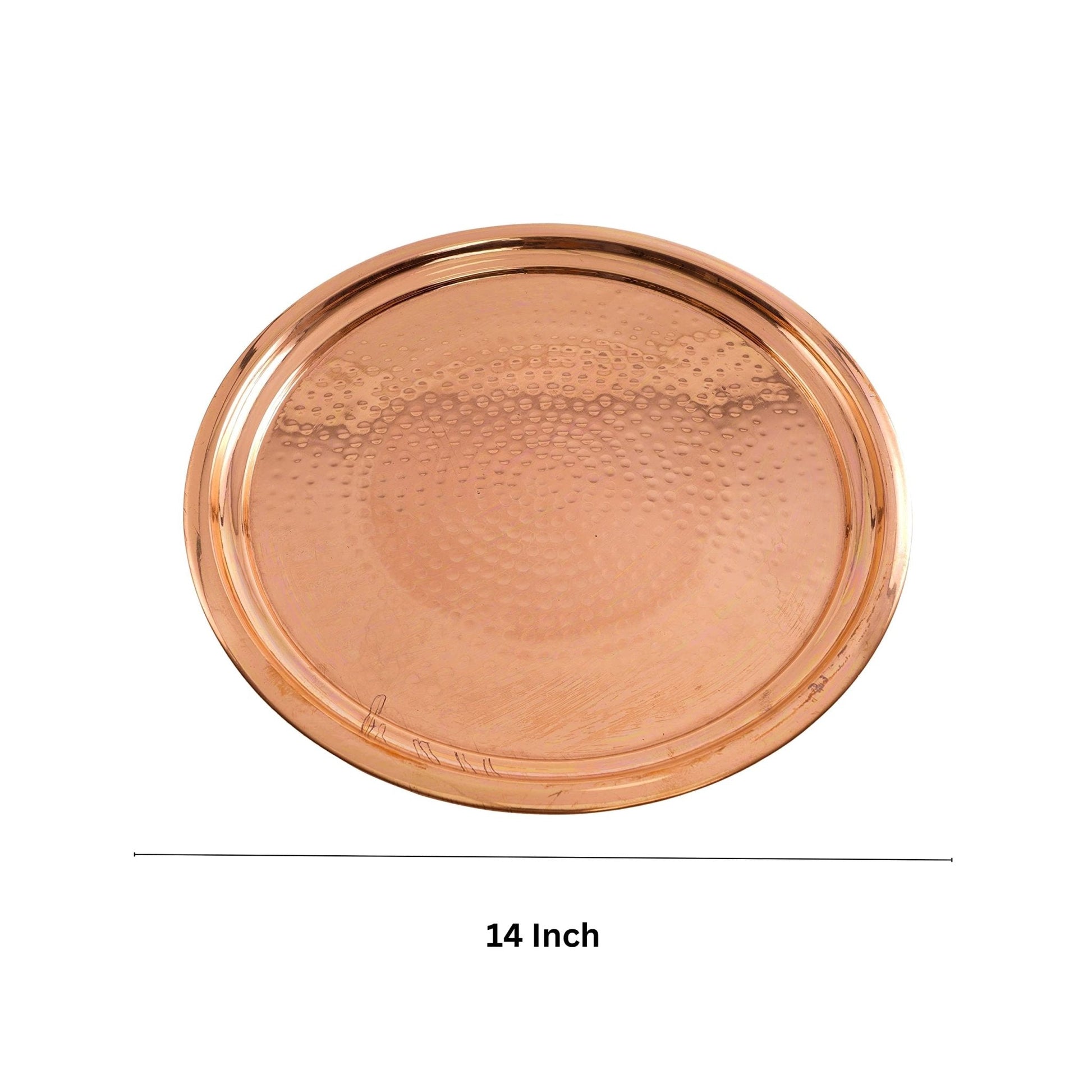 Aruma: Copper Serving Tray - The Tribalist