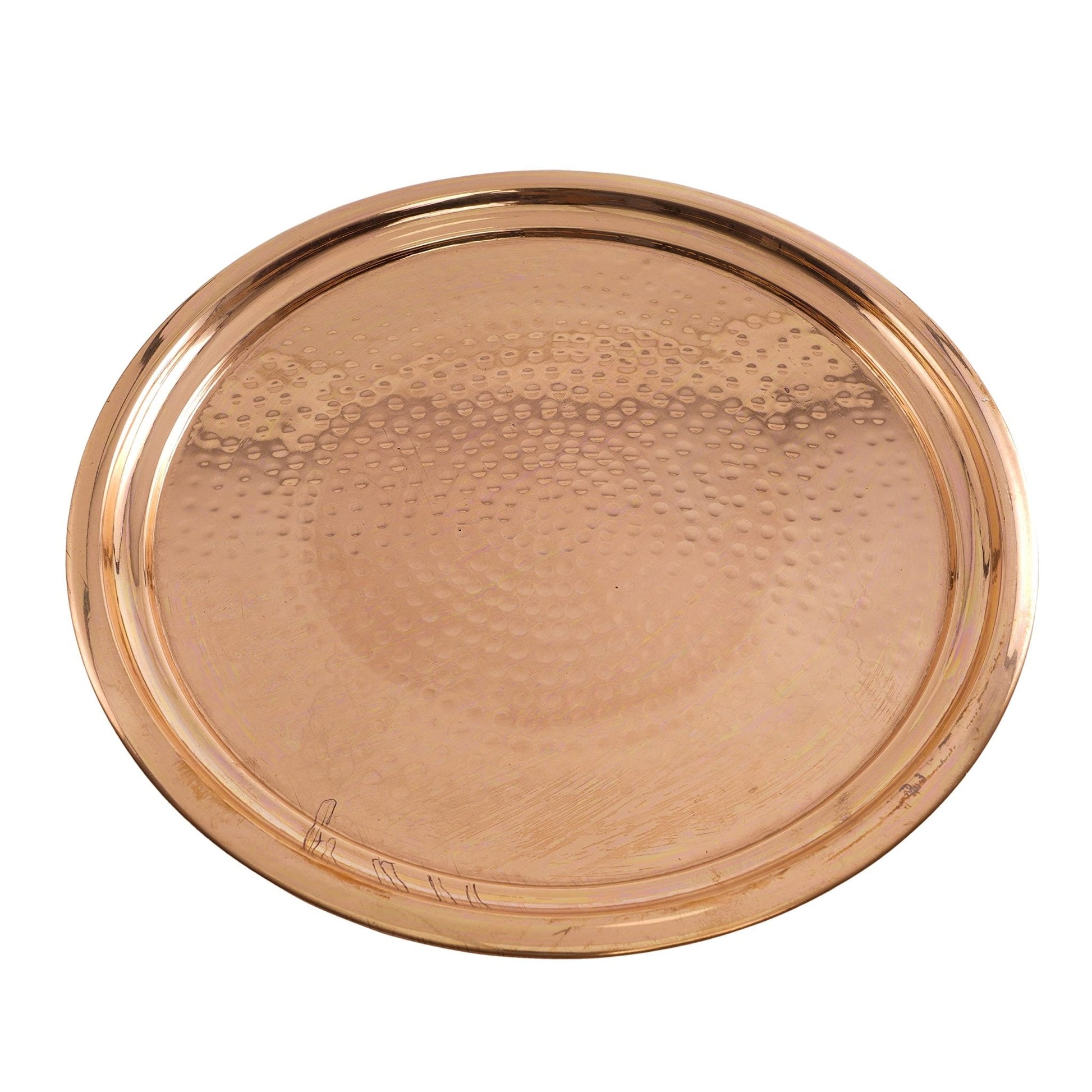 Aruma: Copper Serving Tray - The Tribalist