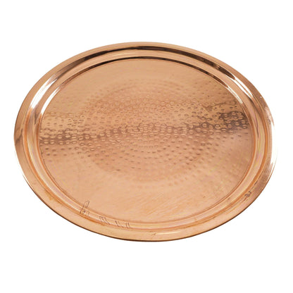 Aruma: Copper Serving Tray - The Tribalist