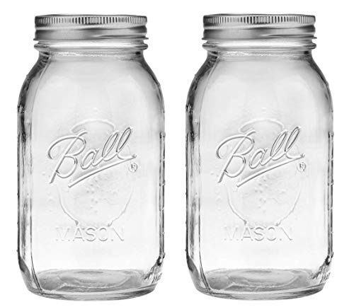 Ball: Regular Mouth Mason Jar With Lid - The Tribalist