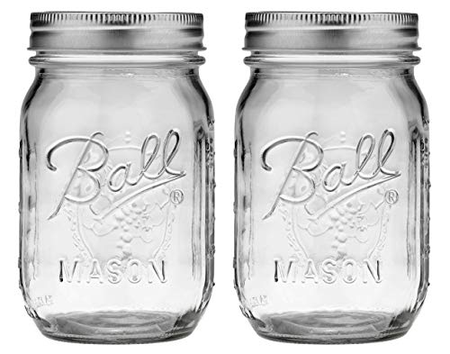 Ball: Regular Mouth Mason Jar With Lid - The Tribalist