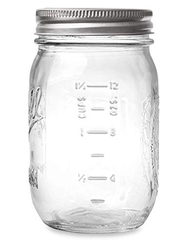 Ball: Regular Mouth Mason Jar With Lid - The Tribalist