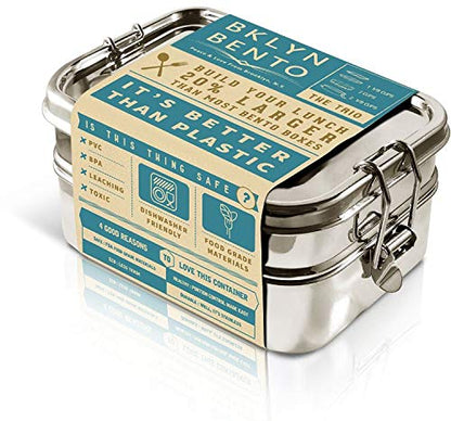 BKLYN: Stainless Steel Bento Box - The Tribalist