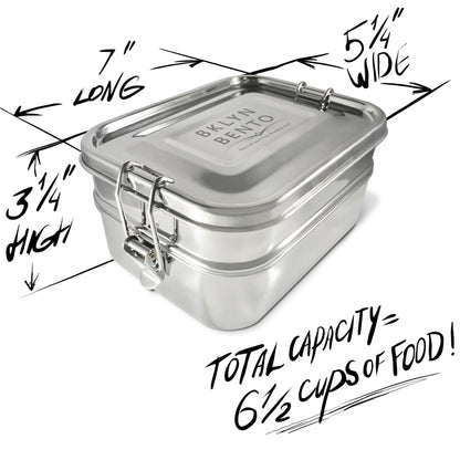 BKLYN: Stainless Steel Bento Box - The Tribalist