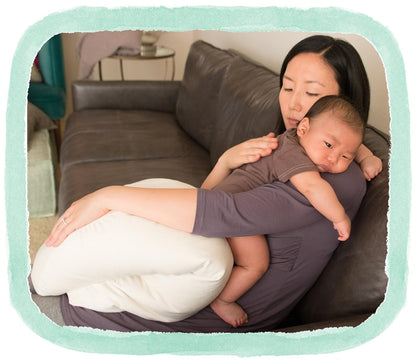 Blessed Nest: The Nesting Pillow - Organic Nursing Pillow with Washable Slip Cover - The Tribalist