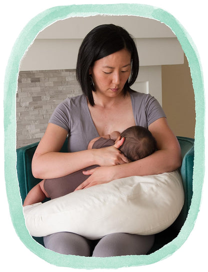 Blessed Nest: The Nesting Pillow - Organic Nursing Pillow with Washable Slip Cover - The Tribalist