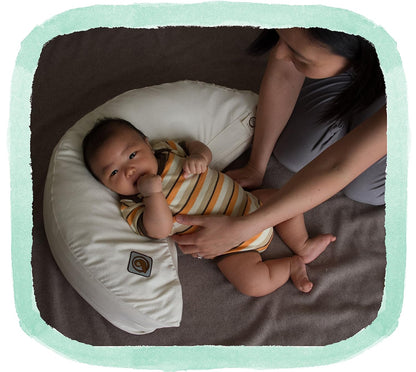 Blessed Nest: The Nesting Pillow - Organic Nursing Pillow with Washable Slip Cover - The Tribalist