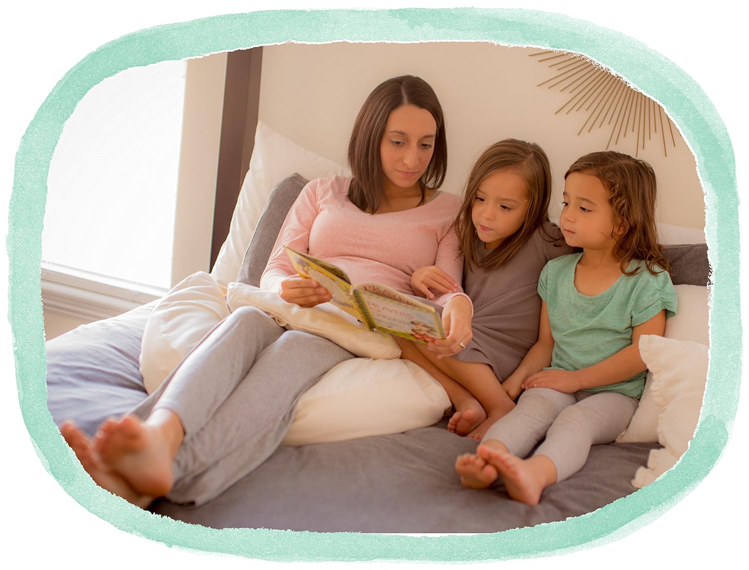 Blessed Nest: The Nesting Pillow - Organic Nursing Pillow with Washable Slip Cover - The Tribalist