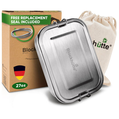 Blockhütte: Durable Stainless Steel Bento Box - The Tribalist