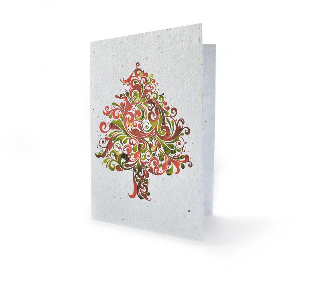 Bloomin: Plantable Seed Paper Greeting Cards - 100% Recycled Paper (Pack of 8) - The Tribalist