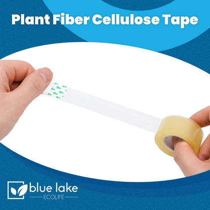 Blue Lake: Tape Dispenser with Plant - Based Tape Rolls – Plastic - Free, Sustainable, and Refillable - The Tribalist