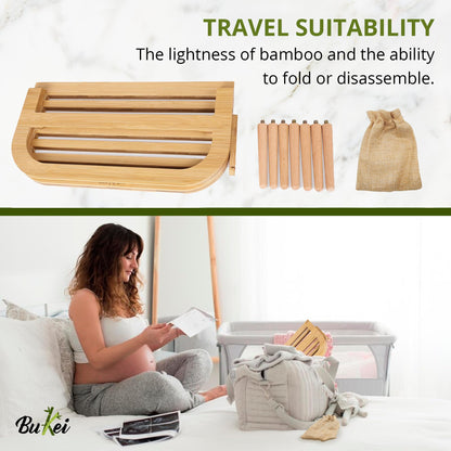 ‎Bukei: Baby Bottle Drying Rack with Holder & Brush – Space - Saving, Eco - Friendly Solution - The Tribalist