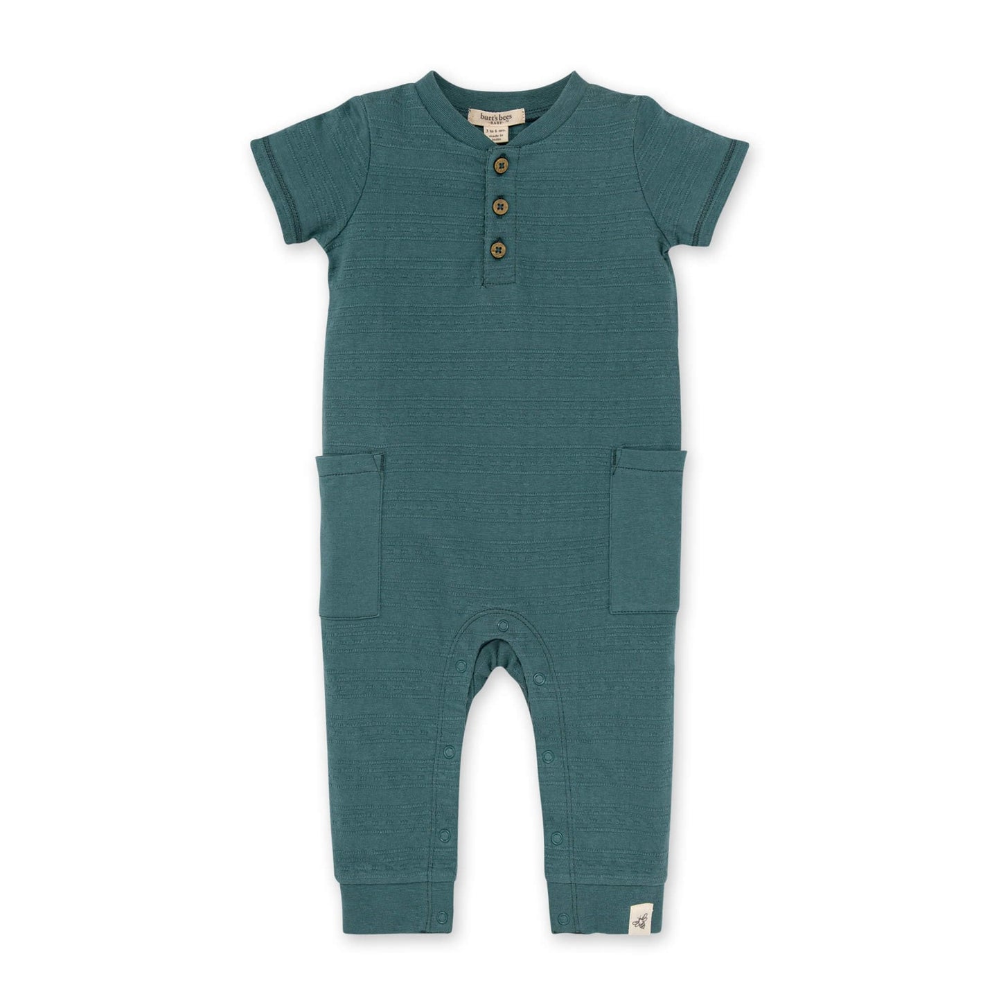 The Tribalist - Burt's Bees Baby baby-boys Romper Jumpsuit, 100% Organic Cotton One-piece Coverall