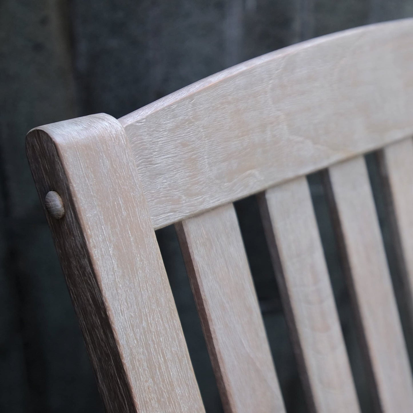 Cambridge Casual: Arie Teak Rocking Chair – Natural Finish, Weather - Resistant, Perfect for Patio & Porch - The Tribalist