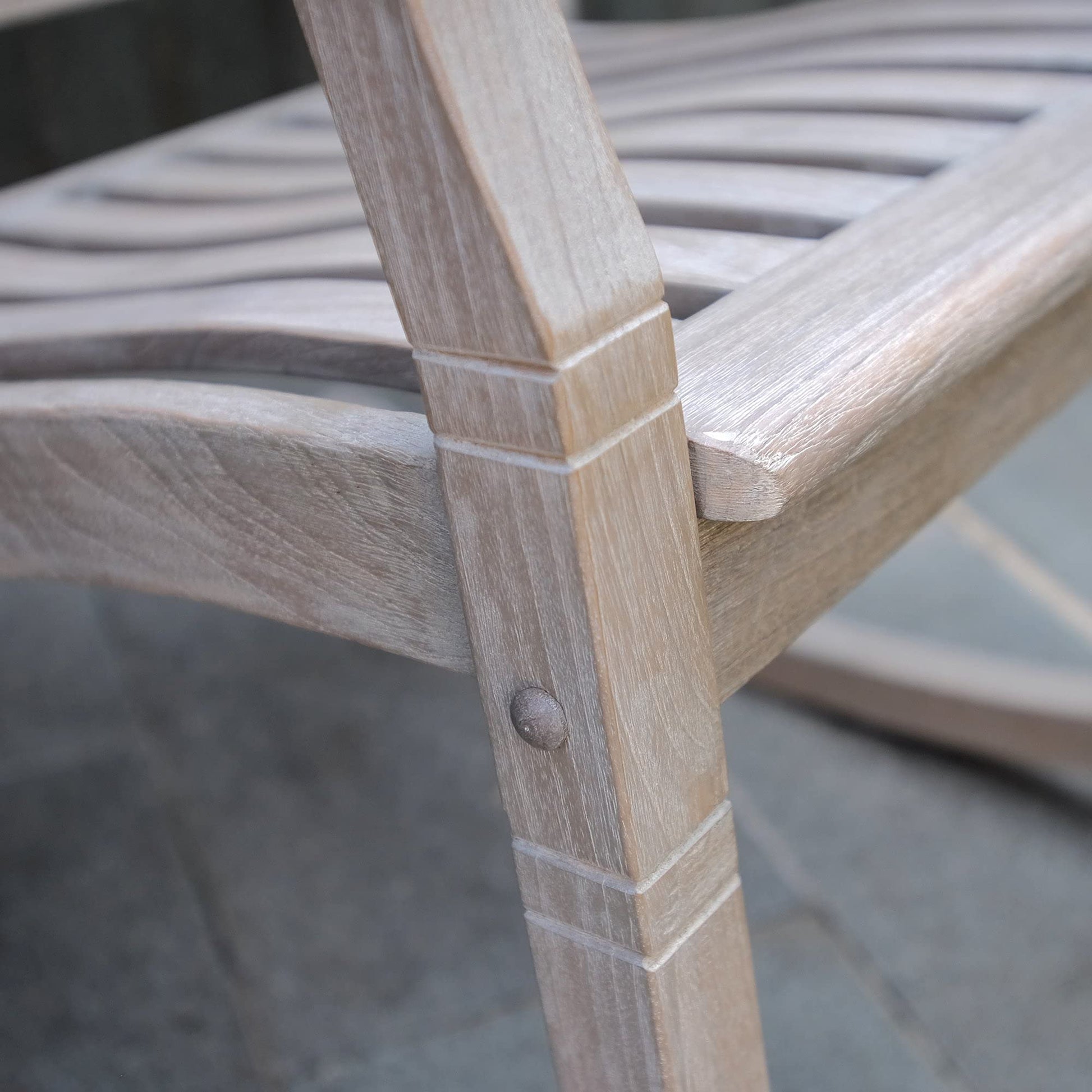 Cambridge Casual: Arie Teak Rocking Chair – Natural Finish, Weather - Resistant, Perfect for Patio & Porch - The Tribalist