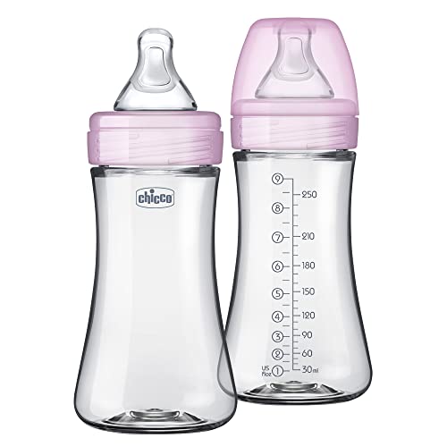 Chicco: Duo Baby Bottle with Invinci-Glass Inside - Plastic Outside and Intui-Latch Nipple - The Tribalist