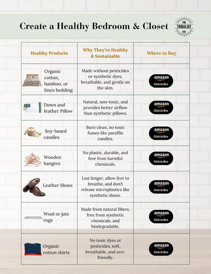 Closet & Bedroom - Complete Healthy Home Transformation - The Tribalist