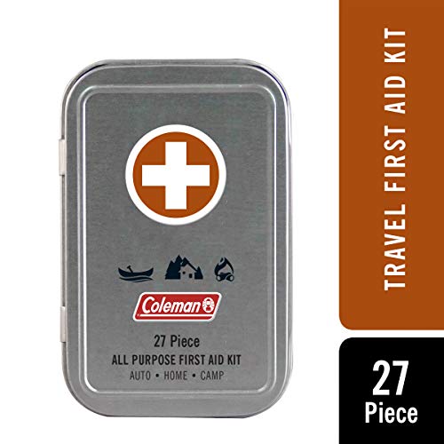 The Tribalist Coleman All Purpose Mini First Aid Kit - Compact & Affordable Emergency Preparedness with First Aid Assortment