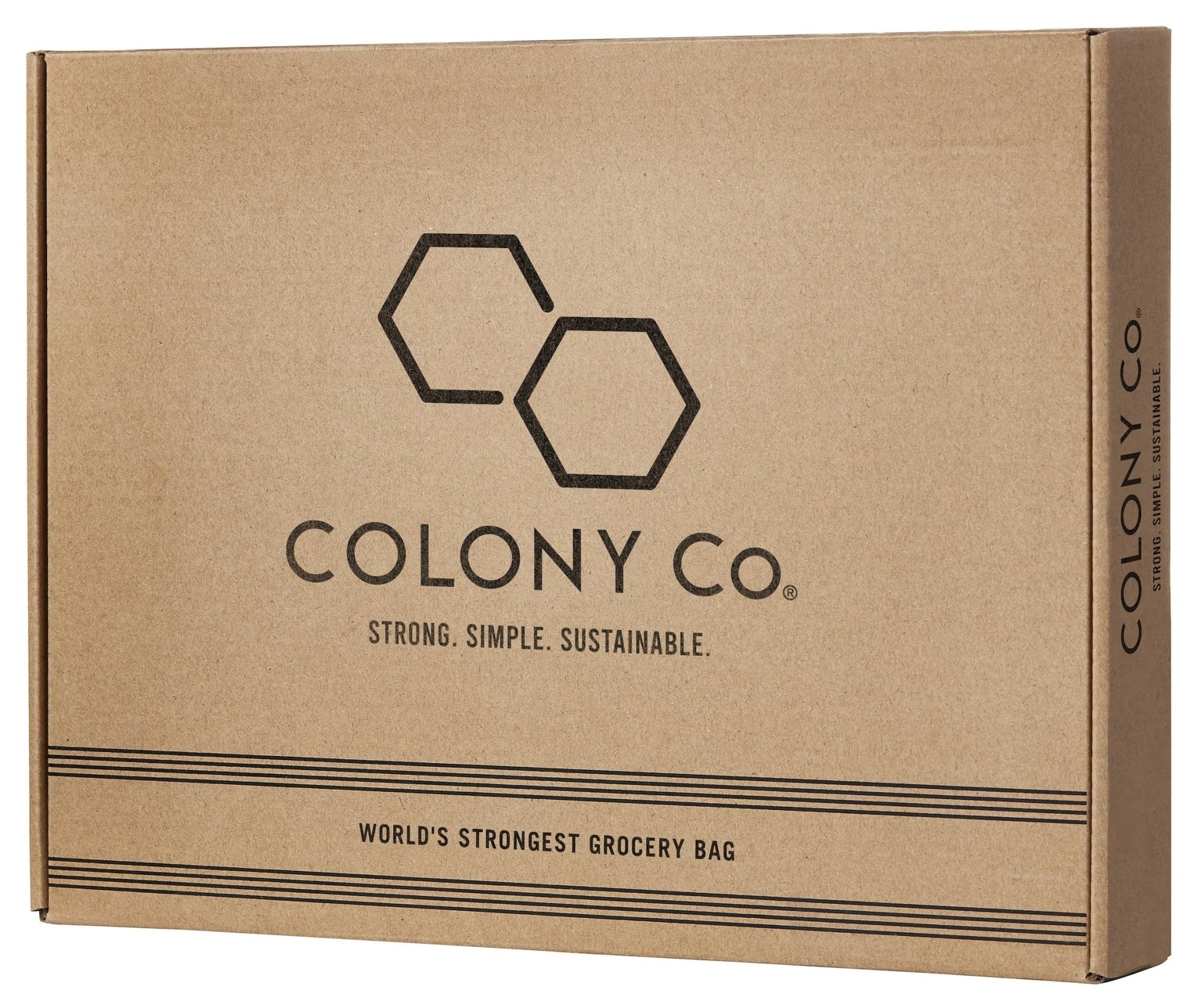 COLONY CO: World's Strongest Handmade Grocery Bag - Certified Organic Cotton and Hand Waxed Beeswax - The Tribalist