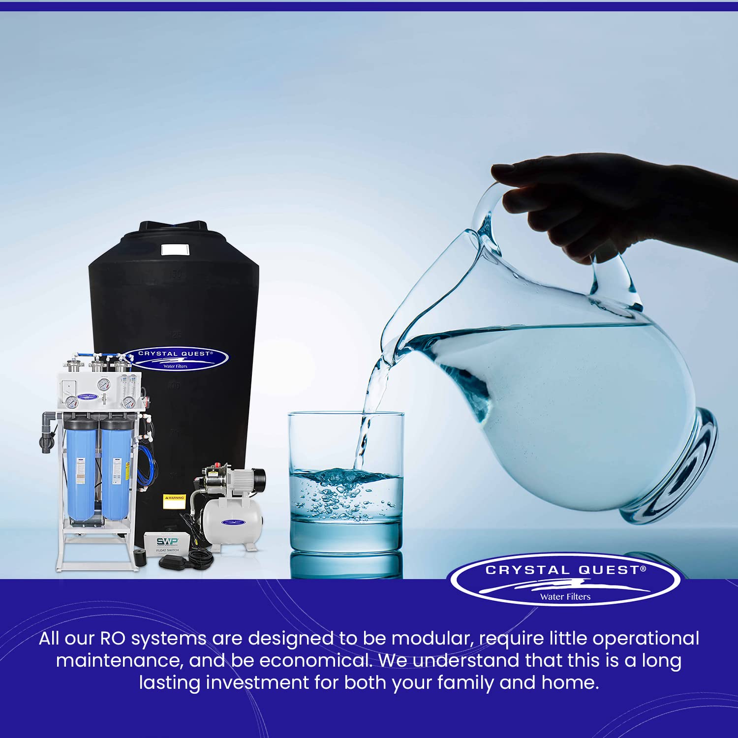 Crystal Quest: Whole House Reverse Osmosis Water Filtration System - The Tribalist