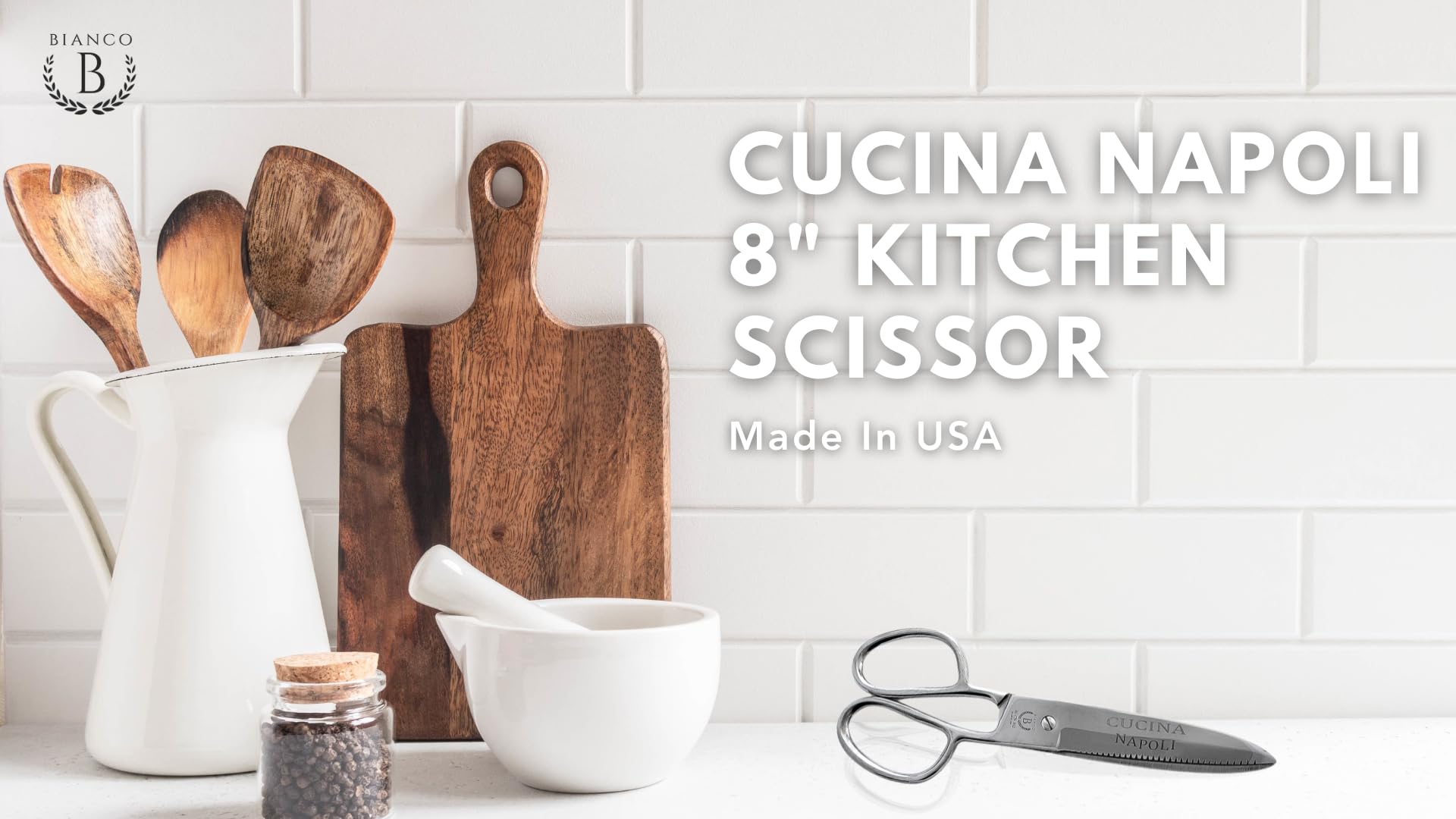 Cucina Napoli: Kitchen Scissors (8") - The Tribalist