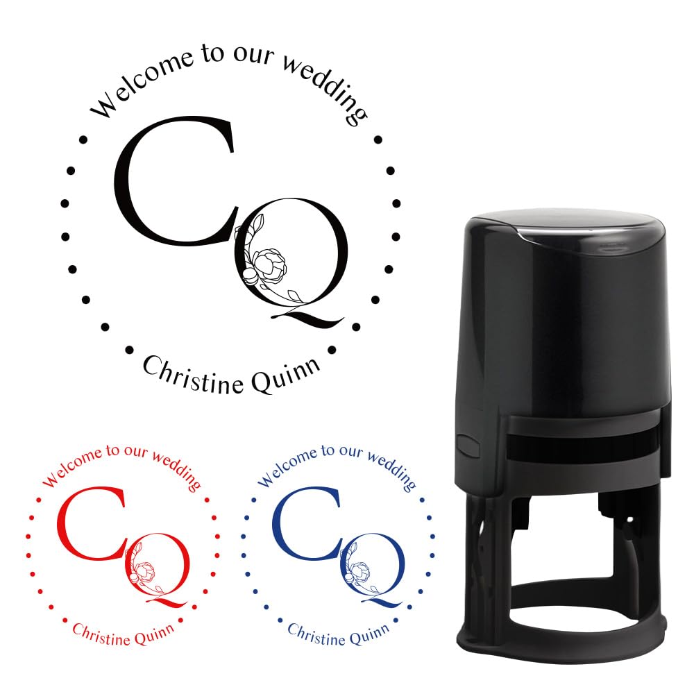 CUSMIZ: Personalized Custom Round Embosser Stamp - The Tribalist