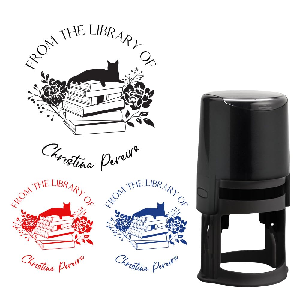 CUSMIZ: Personalized Custom Round Embosser Stamp - The Tribalist