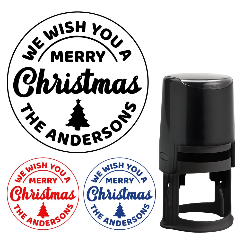 CUSMIZ: Personalized Custom Round Embosser Stamp - The Tribalist