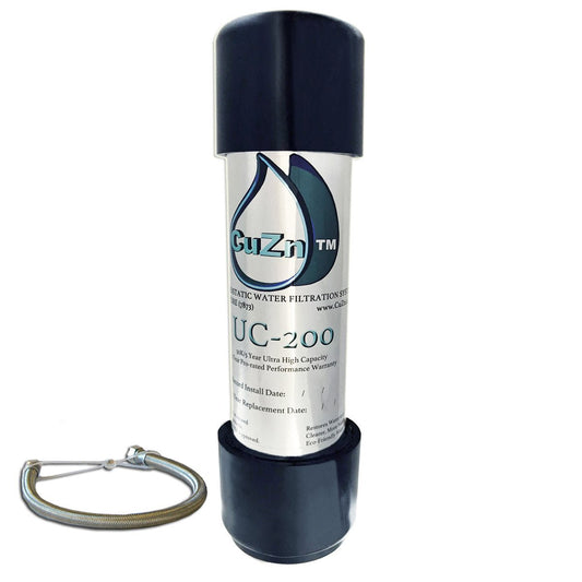 CuZn UC-200 Under Counter Water Filter - 50K Ultra High Capacity - Made in USA - The Tribalist