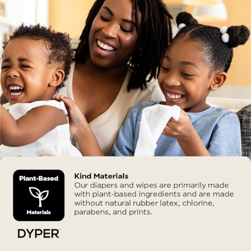 The Tribalist - DYPER: Charcoal-Enhanced Baby Wipes with 100% Plant-Based Unscented Formula