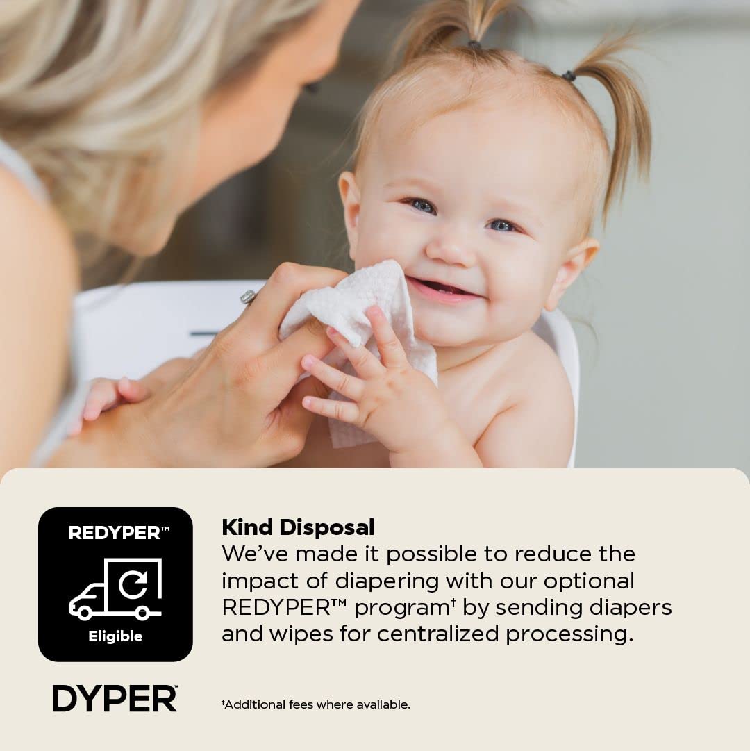 The Tribalist - DYPER: Charcoal-Enhanced Baby Wipes with 100% Plant-Based Unscented Formula