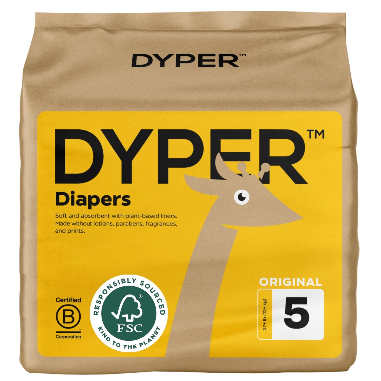 The Tribalist - DYPER: Plant-Based Baby Diapers