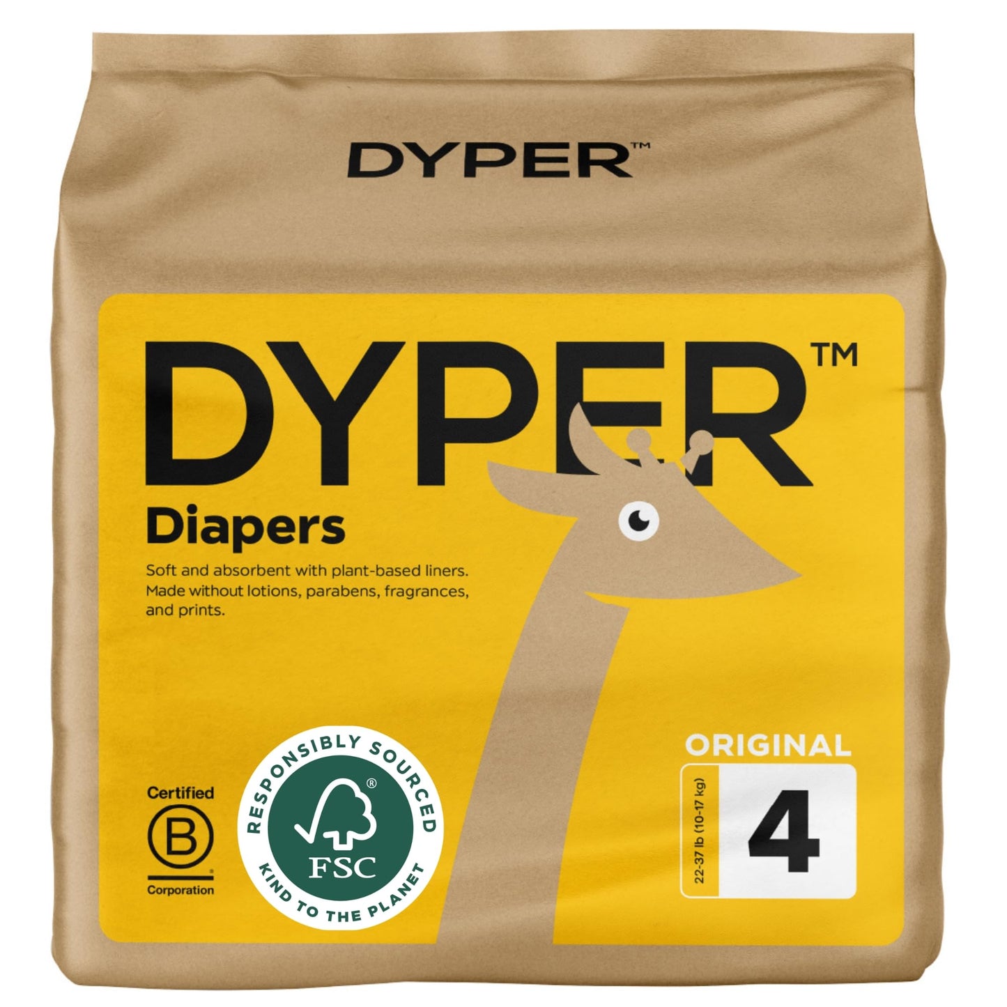 The Tribalist - DYPER: Plant-Based Baby Diapers