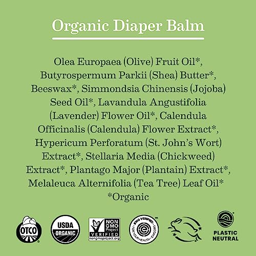 The Tribalist - Earth Mama: Organic Diaper Balm with Powerful Organic Herbs