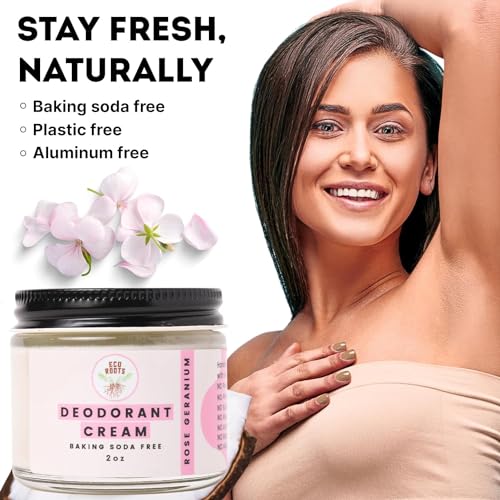 ECO ROOTS: Organic Deodorant Cream, Non Aluminum, for Men & Women - The Tribalist