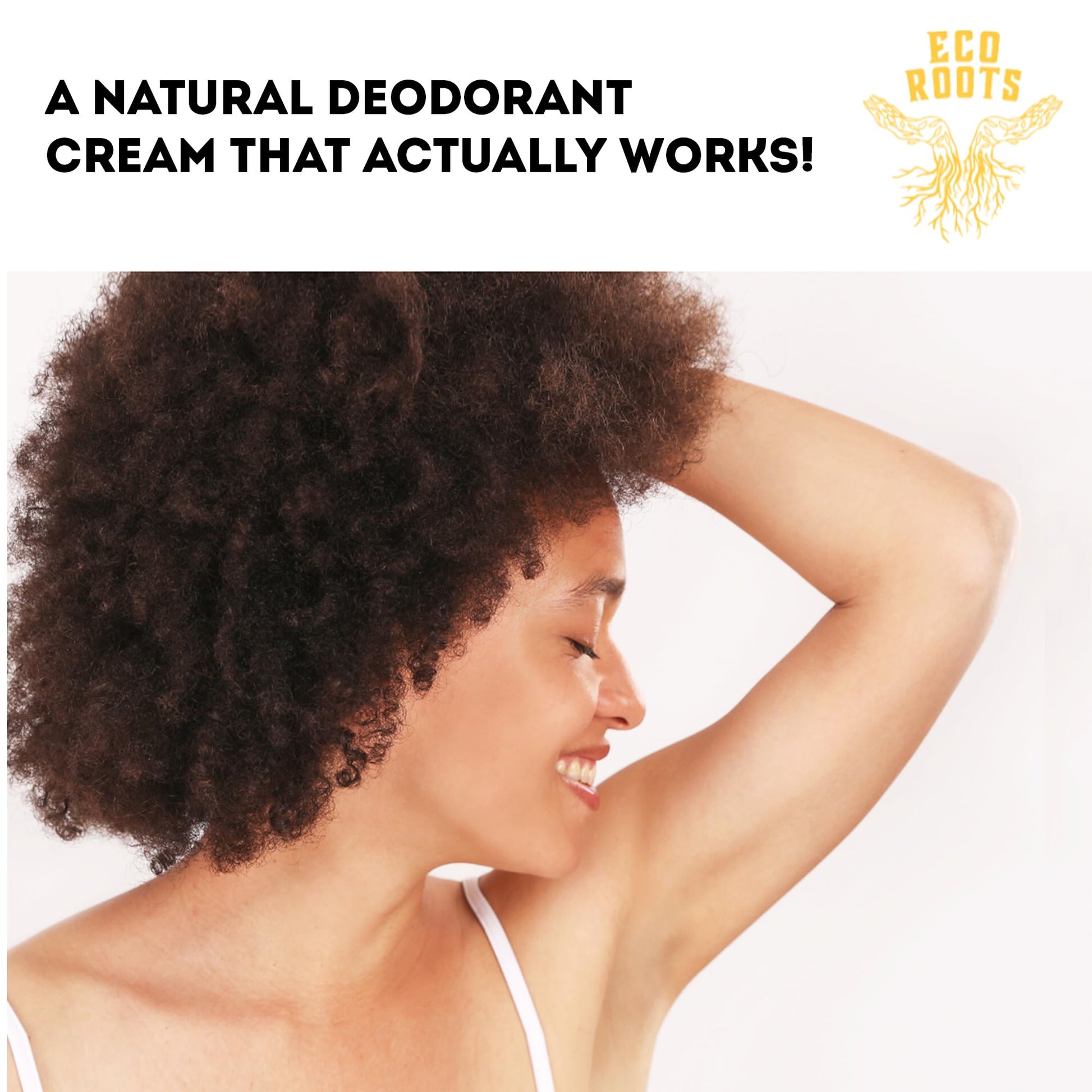 ECO ROOTS: Organic Deodorant Cream, Non Aluminum, for Men & Women - The Tribalist